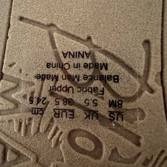 Blowfish Malibu Anina Women’s Leopard Sandals Slip On Shoe Textile Size 8 M - Picture 8 of 9